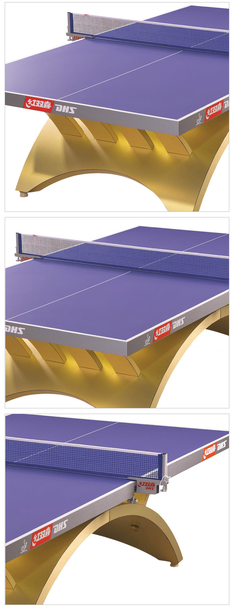 金彩虹乒乓球台_红双喜乒乓球桌_比赛专用乒乓球台-广西haobotiyu-好博健身器材有限公司