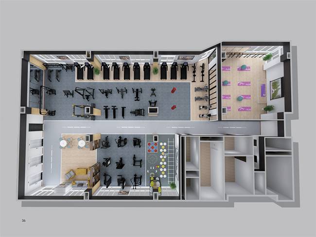 房地产健身器材解决方案-haobotiyu-好博健身器材