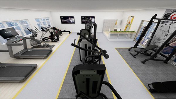 100平方健身房配置方案-广西haobotiyu-好博健身器材有限公司