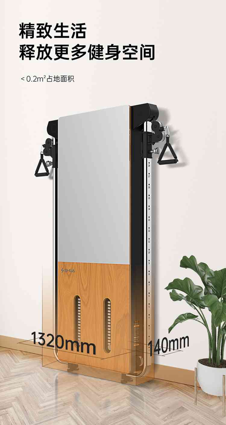 SH-G699 壁挂式拉绳训练器-广西haobotiyu-好博健身器材有限公司